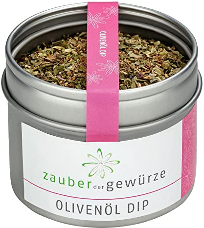 Zauber der Gewürze Olivenöl Dip – Mediterrane Gewürzmischung zum Dippen mit Olivenöl, auch für Marinaden & Antipasti, 30 g