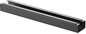 conecto Kabelkanal för skrivbord, magnetisk montering, svart