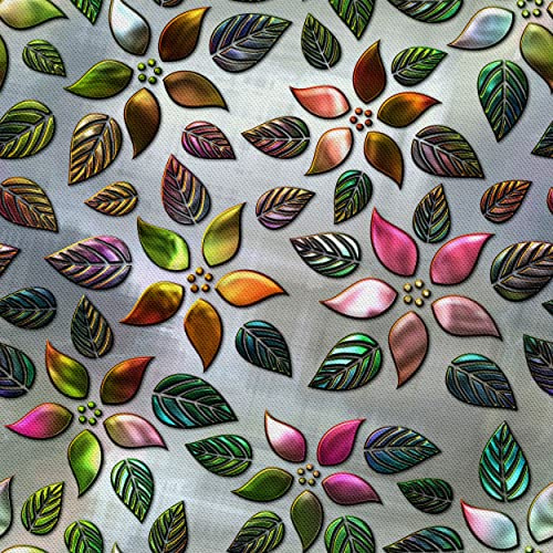 HEKO PANELS Oxford Tissu Imperméable Au Mètre Polyester De Couture D'ameublement Tissus Pour Mobilier Décorative Artisanat Rembourrage Fleurs 1 Mètre 155 x 100 cm