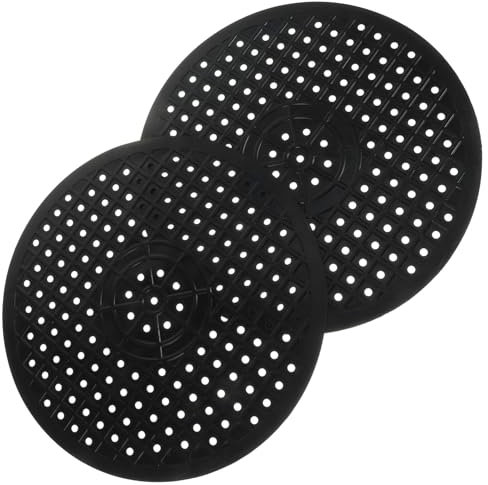 Kichvoe 2st Tischset Abtropfen Lassen Spülbeckenmatte Aus Glas Abtropfmatten Für Geschirr Nicht-geschirrpad Quadratische Tischsets Spülbeckenmatte Mittig Waschbecken Gummi Geschirrkorb