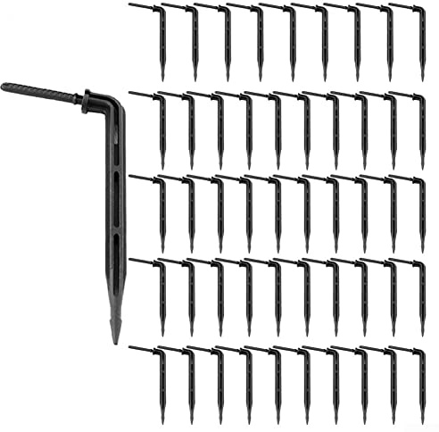 50Pcs Irrigation Drippers Sprinklers, 3/5mm Hose Arrow Dripper Drip Irrigation Emitters Micro Dripper Sprinkler Drip