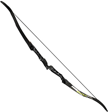 ACCMOS 68 Recurve Bogen für Erwachsene Jugend Bogensport Metall Riser 18 20 22 26 30 34 38 lbs Rechtshänder Übung Wettkampf Bögen (Black 18lbs)