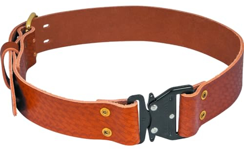 Klein Tools Unisex 5826L Werkzeuggürtel, Braun/Schwarz, L