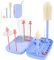 Bebamour Baby Bottle Brush Set 7 in 1 Portable Cleaning Kit, Purple