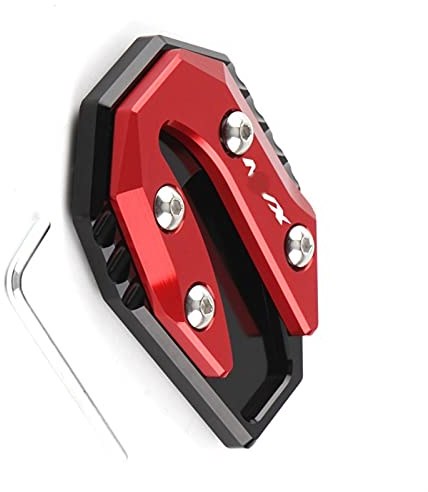 JSDHFQ Seitenständer Vergrößern Ständer Passen Zubehör Für Y&amaha NVX155 AEROX155 NVX AEROX 2015-2019 Motorrad-Seitenständer Fußvergrößerer