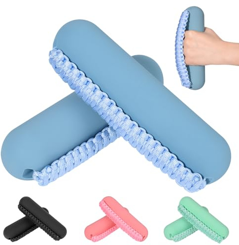 Frauen Hanteln Set, weiche Hantel mit Handschlaufe 1,36 kg Frauen Hantel Gewichte für Damen und Herren, Krafttrainingsgeräte, Workout Gewichte für Yoga, Tanz, Pilates, Cardio, Aerobic, Gehen (Blau)