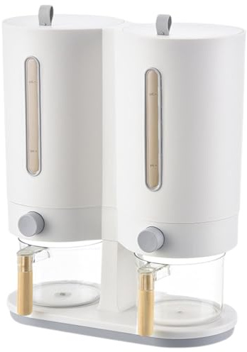 Distributeur de stockage de riz Couvercle hermétique pour riz, grains et