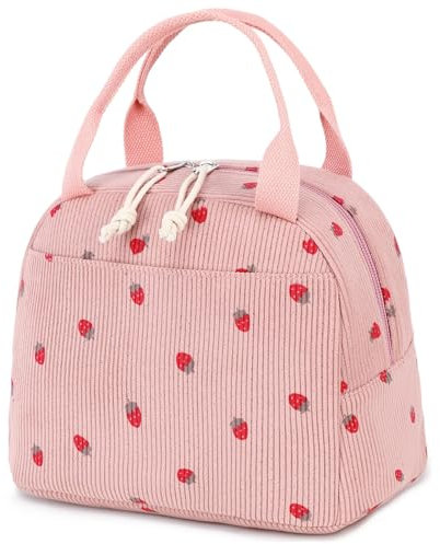 JSTHHTT Lunchtasche KüHltasche, Lunchbox Tasche, Isolierte Tasche, Outdoor-Picknick-Tasche Mit GroßEr KapazitäT, Tragbar KüHltasche FüR Erwachsene, Schule, BüRo, Picknick, Strand, Arbeit