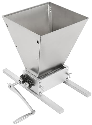 Donened - Macinino per cereali, macinino per malto, macina per noci, schiacciamento per mais, orzo, frumento, arachidi, soia