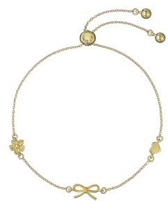 Ted Baker Ilona Mini Icons Adjustable Bracelet for Women (Gold)