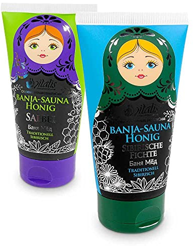 2er SET> Vitalis Banja Saunahonig-Creme 120 ml Tube