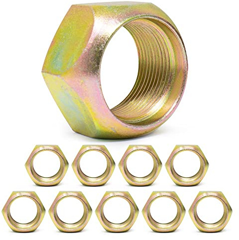Pro Trucking Products M-126 Stud Piloted, Budd Wheel Outer Cap Nut, Right Hand Thread (10 Pack)