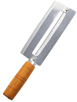 BRIGHTFUFU Couteau Éplucheur Acier avec Poignée Outil Multifonction pour Éplucher Ananas Et Canne à Pratique Et pour Cuisine