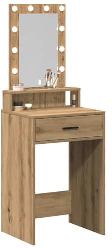 vidaXL Smyckebord Brun 50 x 41 x 140 cm Konstruerat trä