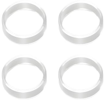 Ceprznvey Joystick skydd, transparent speljoystick skyddsring, mångsidig spelplatta pinne skydd skydd för vuxna entusiaster vänner familj