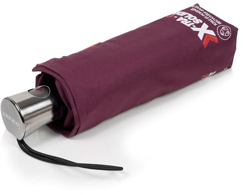 Isotoner Parapluie femme x-tra solide anti-retournement, ultra déperlant, ouverture/fermeture automatique