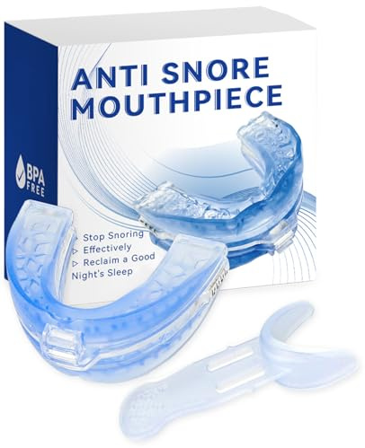 Asheyya Mouth Guard for Grinding Teeth, Adjustable Snoreeze Oral Device for Men and Women