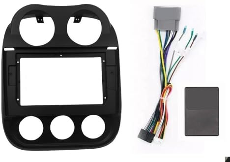 Mascherina Autoradio Autoradio DVD CD MP3 Android Stereo Per JEEP Per Compass 2010-2016 Schermo Audio 10,1 Pollici Lettore Video Multimediale Cablaggio Cavo Telaio(Frame cable canbus)