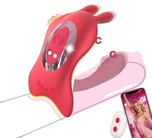 Sex Spielzeug für die Paare Frau Männer, Mini G Punkt Vibration für Frauen, Vibratorensets für Frauen Klitoris mit Fernbedienung Leise, Vibrator App, BDSM Erotisches Sexspielzeug Sexmaschine Spiele