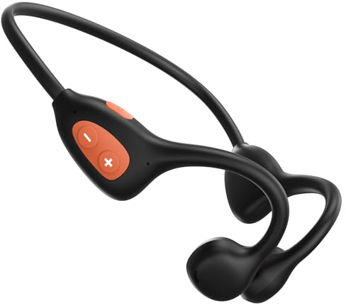 Acjohtin Auriculares Open Ear Deportivos Bluetooth 6.1 de Cuello | IPX7 Impermeables, ENC para Llamadas Claras, 16 H de Batería, Solo 28 g, Ideales para Running, Ciclismo y Uso Diario