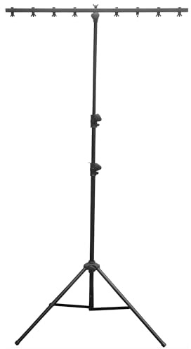 CHAUVET DJ CH06 Lightweight Lighting Stand w/T-Bar (50lb Capacity)