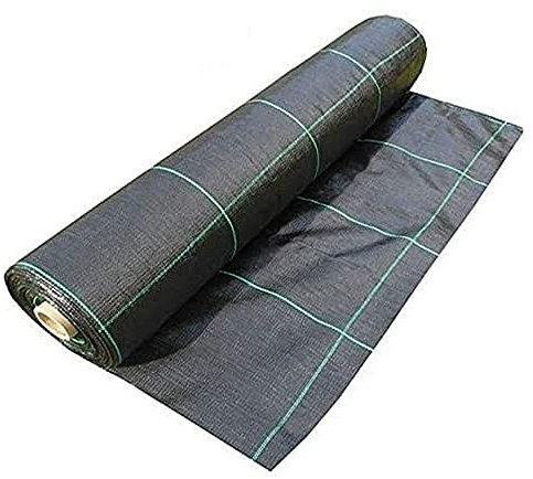 JARDINLIFE Malla Geotextil Antihierbas 100gr Control Maleza (Rollo de 1x100 = 100m²)