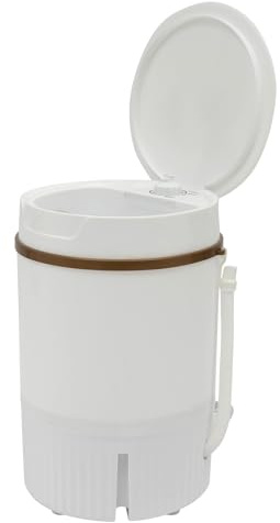 Petite machine à laver 4,5 l, mini machine à laver avec essoreuse et fonction antibactérienne de lumière bleue, machine à laver de voyage pour le camping, les sous-vêtements, les bébés et les petits