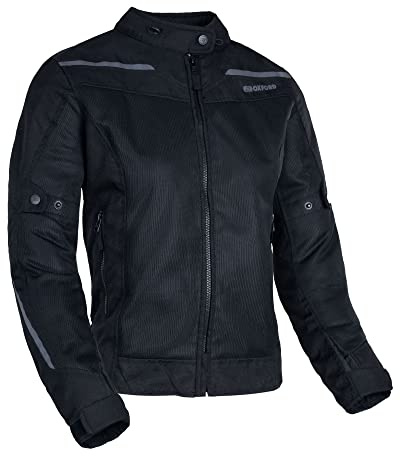 Oxford Products Mujer Chaqueta de Motocicleta Arizona 1.0 Air, Negro Sigilo, 40