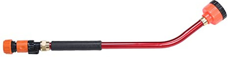 Lanza Rociadora de Riego, Lanza Rociadora Pistola Rociadora Larga Manguera Telescópica Rociador de Jardín Varita de Riego de Jardín Reemplazo de Lanza Rociadora para Lavado de (60CM)