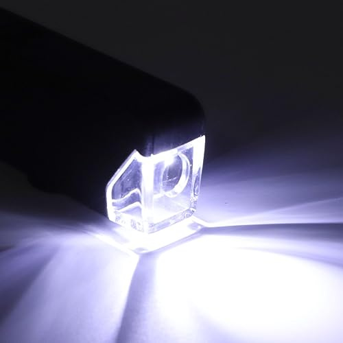 Buachois Taschenmikroskop, 60x-100x LED-beleuchtetes, Einstellbares Zoom-Mikroskop, Mini-Mikroskop Mit Asphärischem Linsensystem Zum Betrachten von Trikolore, Briefmarken