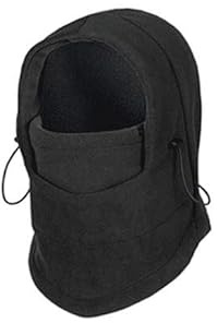 zalati Sportmaske, halbes Gesicht, Sturmhaube, Neopren & Fleece, Halswärmer für Fahrrad, Motorrad, Ski, Laufen, Radfahren, Klettern, Unisex, kalt, Outdoor, winddicht