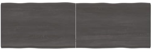 Massivholz Tischplatte Baumkante Massivholzplatte Holz Platte Ersatztischplatte Holzplatte Schreibtischplatte für Heimwerker, Arbeitsplatten & Tische, 160x50x(2-4) cm Massivholz Behandelt Baumkante