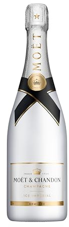Moët & Chandon Ice Impérial Champagne 75cl 12,5% | Champagne AOC Demi-Sec 12,5%. Profil doux et frais. Se déguste sur glace.
