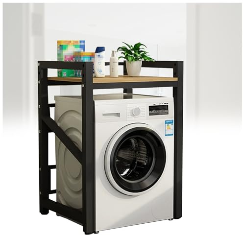 Romyqpipy Meuble De Rangement pour Machine à Laver à Tambour, Support RéGlable pour Machine à Laver, éTagèRe pour Machine à Laver, Capacité Charge 300kg pour Buanderie Salle De Bain Cuisine Balcon