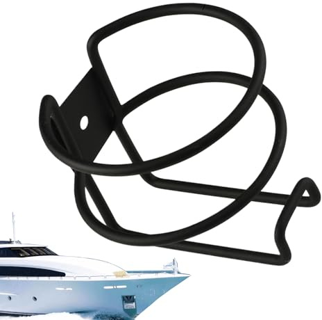 Yplkm Portabicchieri Auto,Supporto Bevande per Moto | Supporto per Bottiglie con Scanalature Antiscivolo per Yacht Auto