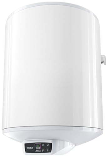 TESY BiLight Electric Water Heater 50L Wi-Fi Control, Wall-Mounted, LCD Touch Display, Smart Remote Control via MyTESY App, 2000W, 60x44x45.5 cm