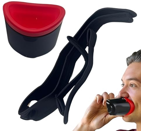 Amortiguador vocal, 7.87 pulgadas, amortiguador portátil de reducción de ruido, dispositivo de entrenamiento vocal, máscara de voz insonorizada, herramienta de calentamiento de canto de bloqueo de