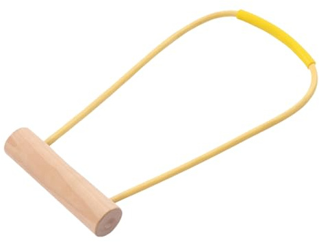 Introti Mango de entrenamiento muscular para bíceps y brazos, resistente al desgaste, empuñaduras de entrenamiento de fuerza de muñeca, cuerda de tensión de látex multiusos para entrenamiento de