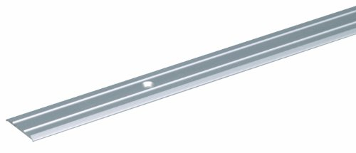 Alberts 484132 Übergangsprofil | mit zwei Rillen | Aluminium, silberfarbig eloxiert | 900 x 25 mm