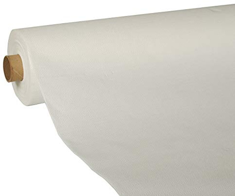 Papstar, Tischdecke, Tissue ROYAL Collection 25 m x 1,18 m weiss, #81901, Weiß