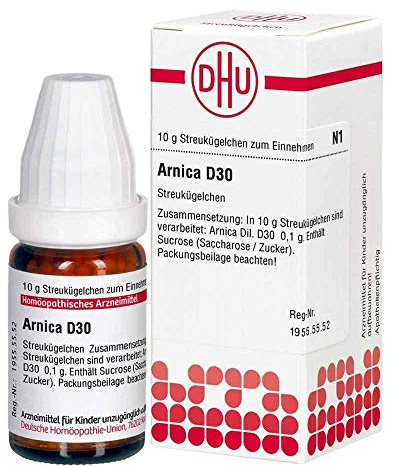 DHU Arnica D30 Streukügelchen, 10 g Globuli