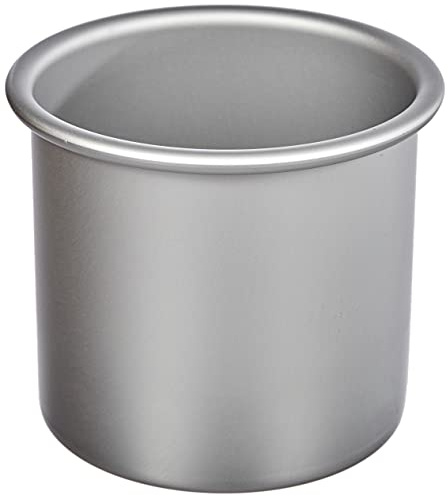 Decora 0062610 MOULE PROFESSIONNEL EN ALUMINIUM ANODISÉ ROND Ø cm 10 X 10 H, Argent