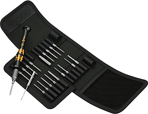 Wera Schraubendreher Set Kraftform Kompakt Micro ESD 1, 21-teilig, Bit-Set, Bit-Schraubendreher, EPA 05135973001
