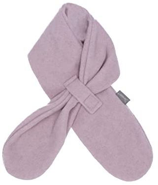 Sterntaler Schal aus Microfleece, gefüttert, mit Klettverschluss, zum Durchziehen - Mädchen Accessoires für Babys & Kleinkinder - warm, bequem und praktisch - rosa melange, Gr. 80cm