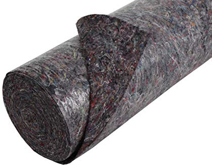 Extra Starkes Malervlies 1 x 50 m (50m²) – Gewicht 220g / m² - starke Wasserundurchlässige PE-Sperrschicht mit Anti Rutsch Effekt – Abdeckvlies – Schutzvlies Titel