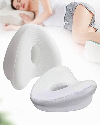 casaviva® Set mit 2 Beinkissen, orthopädisch, ergonomisch, anatomisch, Relax, Haltungskorrektor während der Ruhe, reduziert die Belastung von Beinen und Knien (2)
