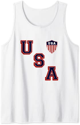 USA Vintage Hockey | 80er Jahre Throwback Hockeytrikot T-Shirt Tank Top