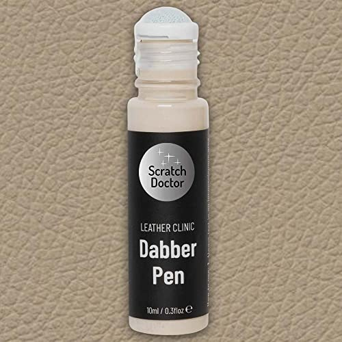 Scratch Doctor Penna per Riparazione Pelle Autosigillante Tintura per Pelle Ricolora Graffi e Segni su Sedili Auto e Interni (Dakota Beige)