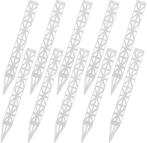 Jubepk Tubo di aerazione del suolo, strumento di ventilazione per fertilizzante, aeratore da giardino per uso interno ed esterno, design facile per il flusso d'aria del suolo, gadget per la cura delle