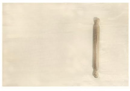 GD La Cuisine Spianatoia Italiana Professionale con Mattarello, Multistrato di Pioppo, 57x37,5 cm, Legno Naturale, per Pasta Fresca e Pizza